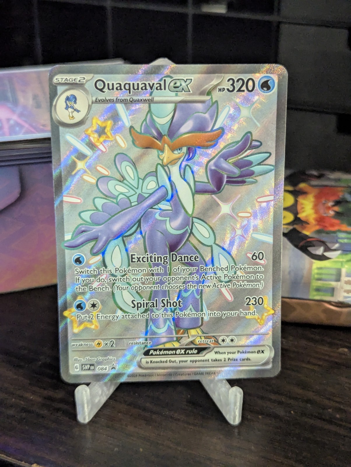 Quaquaval ex 084 Sv: Scarlet & Violet Promo Cards Holo