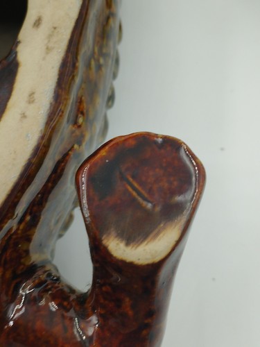 crocodile sculpture vintage ceramic west germany - Picture 23 of 23