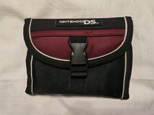 Official Nintendo DS Switch N Carry Red And Black Carrying Case With Clasp