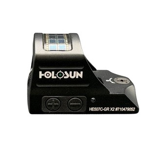 Holosun HE507C GR X2 Green 2 MOA Dot & 32 MOA Circle Open Reflex Sight