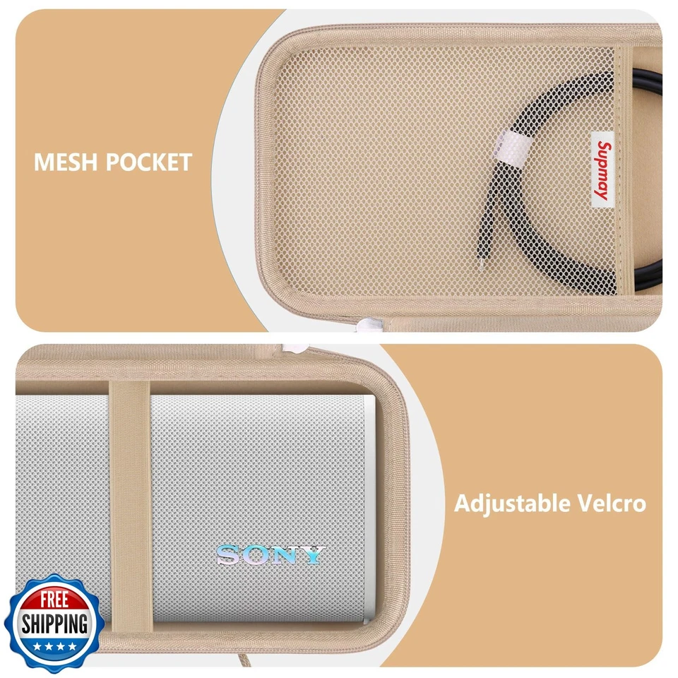 Supmay Hard Carrying Case for Sony ULT Field 3 Wireless Portable Bluetooth Sp - Image 4 of 4