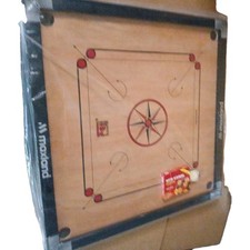 Carrom Board Game 35" x 35" with Coins Striker Set