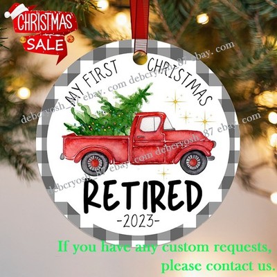 Retirement Ornament. My first Christmas Retired Ornament. Retirement ...