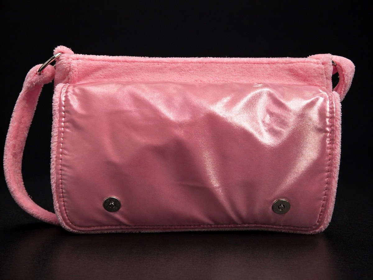 CHANEL Precision Pink Terry Cloth CC Flap Bag Y2K VIP Gift Plush