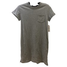 NWT Time and Tru Gray T-Shirt Dress size XS