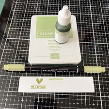 Stampin Up Classic Stampin Pad Pear Pizzazz Ink Pad Refill Write Marker Lot Of 3