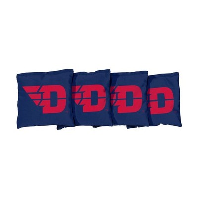 Cornhole Bags Dayton Blue ACA Regulation 6x6 Inch 16oz Duck Cloth