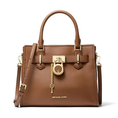 Michael Kors Hamilton small top zip satchel bag (Luggage) 35T1GHMS1L-230