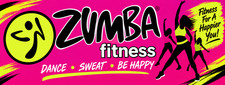 3ft x 8ft ZUMBA FITNESS  Vinyl Banner- New-Free Shipping 1