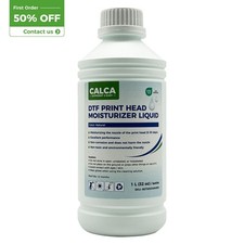 CALCA 1L Direct to Transfer Film Printhead Moisturizing Liquid. 32 oz, Bottle