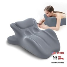 Ergonomic Memory Foam Wedge Pillow, 27  Angled Support for Neck and Waist,