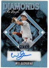 Will Gasparino 2025 Leaf Metal Silver Prismatic AUTO 26/35