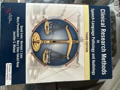 Clinical Research Methods in Speech-Language Pathology