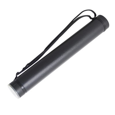 FIVICS Teleskop-Röhrenköcher - Kunststoff Planköcher Zeichenrolle Rollenhalter