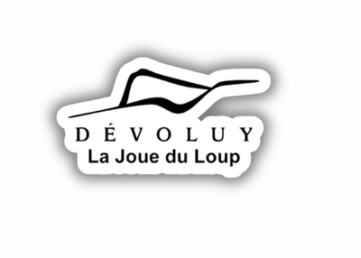 #ad Devoluy La Joue du Loup Ski Resort Vinyl Printed Sticker $5.50