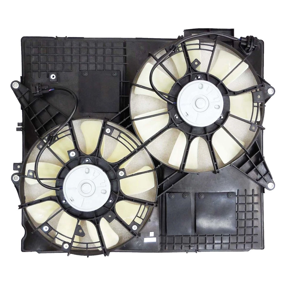 For Cadillac STS 2006-2009 VDO Dual Radiator & Condenser Fan Assembly Foto 2 de 3