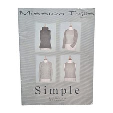 Mission Falls Knitting Pattern Book - Simple ...