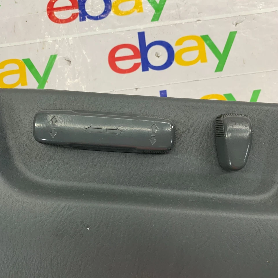 Interruptor de panel de ajuste de asiento eléctrico reclinable Honda Pilot 2003-2008 gris 04 05 06 07 Foto 3 de 4