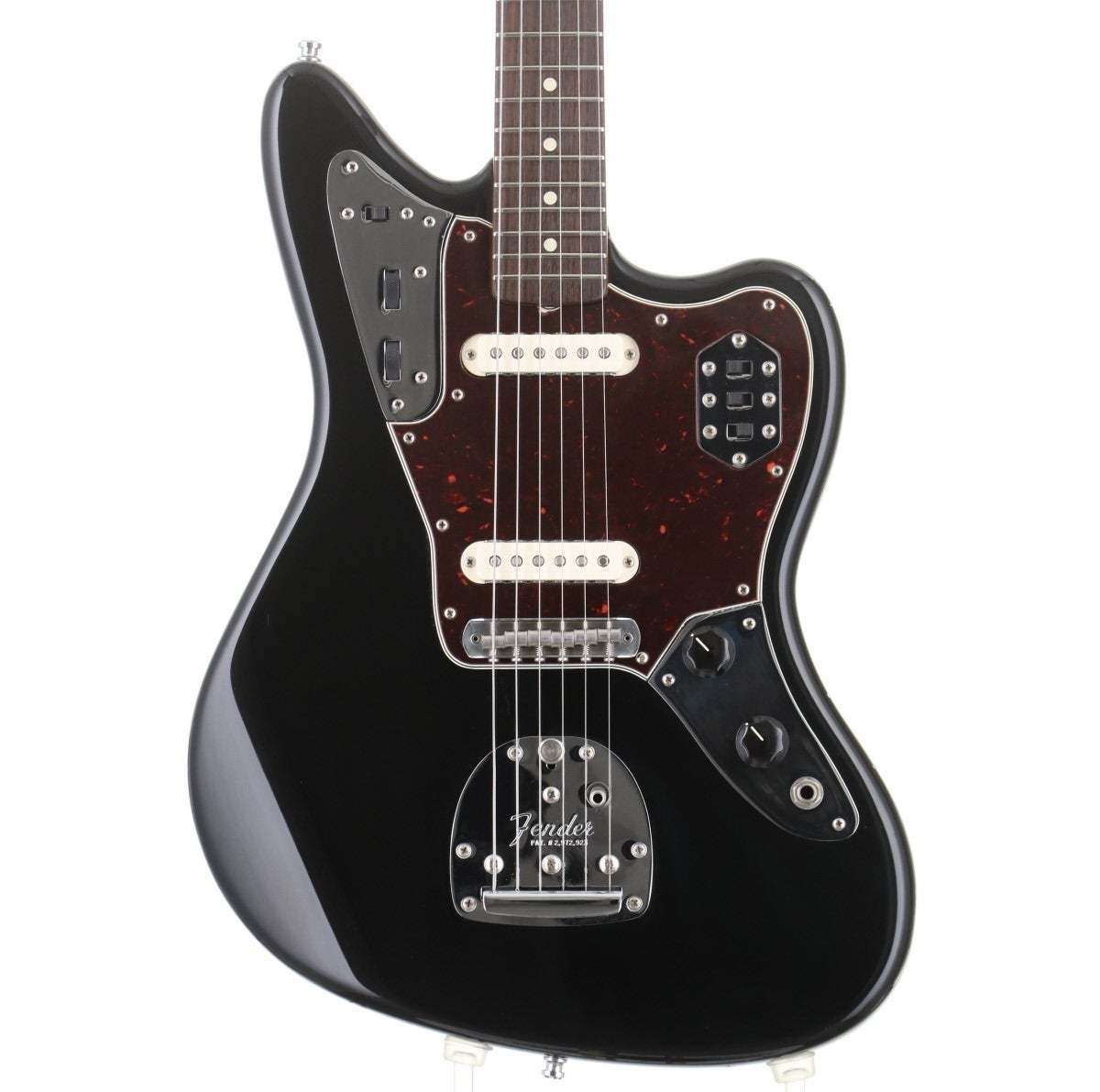 Fender American Vintage 62 Jaguar Black 2003 Used Electric Guitar 2003
