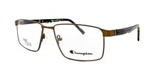NEW CHAMPION CU2019 C02 BROWN AUTHENTIC EYEGLASSES 56-17-140