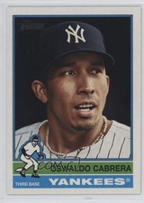 2025 Topps Heritage High Number Chrome Oswaldo Cabrera #534 1p1k