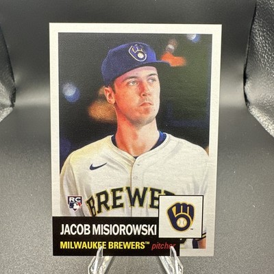 2026 Topps MLB  Living Set  # 916 JACOB MISIOROWSKI RC BREWERS