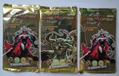 Duel Masters DM-02 Boosterpack   Evo-Crushinators of Doom   Neu & Versiegelt...