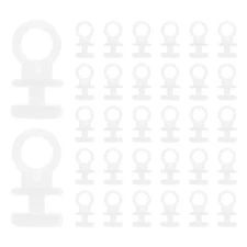 120 Pcs Ceiling Curtain Track Gliders Carriers Glides Sliders Hooks