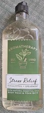 Bath  Body Works Aromatherapy Stress Relief Eucalyptus  Spearmint Body Wash