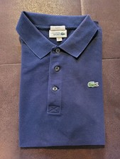 Lacoste Polohemd Herren XXL Navy Blau wie neu