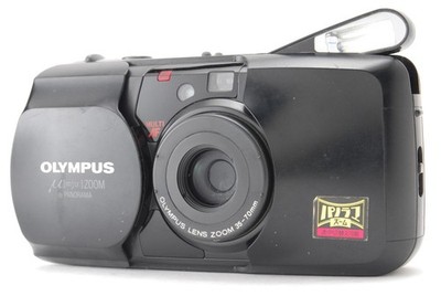 [EXC+5]  Olympus μ mju ZOOM Panorama 35mm Point & Shoot Film Camera from Japan