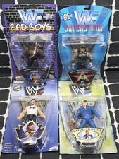 Jakks Pacific WWF Faarooq, Savid Vega, Road Dog & Honky Tonk Man Bad Boys 4pc