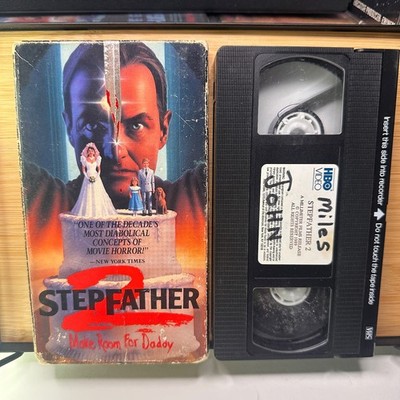 Stepfather 2 (1989) VHS   HBO Video   Cult Horror Sequel   Rare OOP