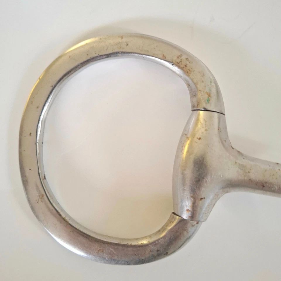 Broca de caballo ecuestre de colección conducción tiro exhibición de caballos tachuela de equitación Foto 3 de 4