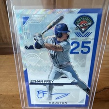 Panini Prospect Edition Prizm Autograph Ethan Frey #188 Astros Serial /75 2025