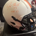 Joe Thomas Signed Browns LUNAR Riddell Full Size Replica Helmet w/HOF'23 -JSA