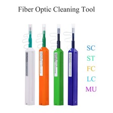 5 PACK Fiber Optic Cleaning Pens 1.25mm/2.5mm for SC ST FC LC/MU Connectors