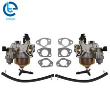 2 Pcs Carburetor Kit For Honda GX340 11HP GX390 13HP Engine 16100-ZF6-V01