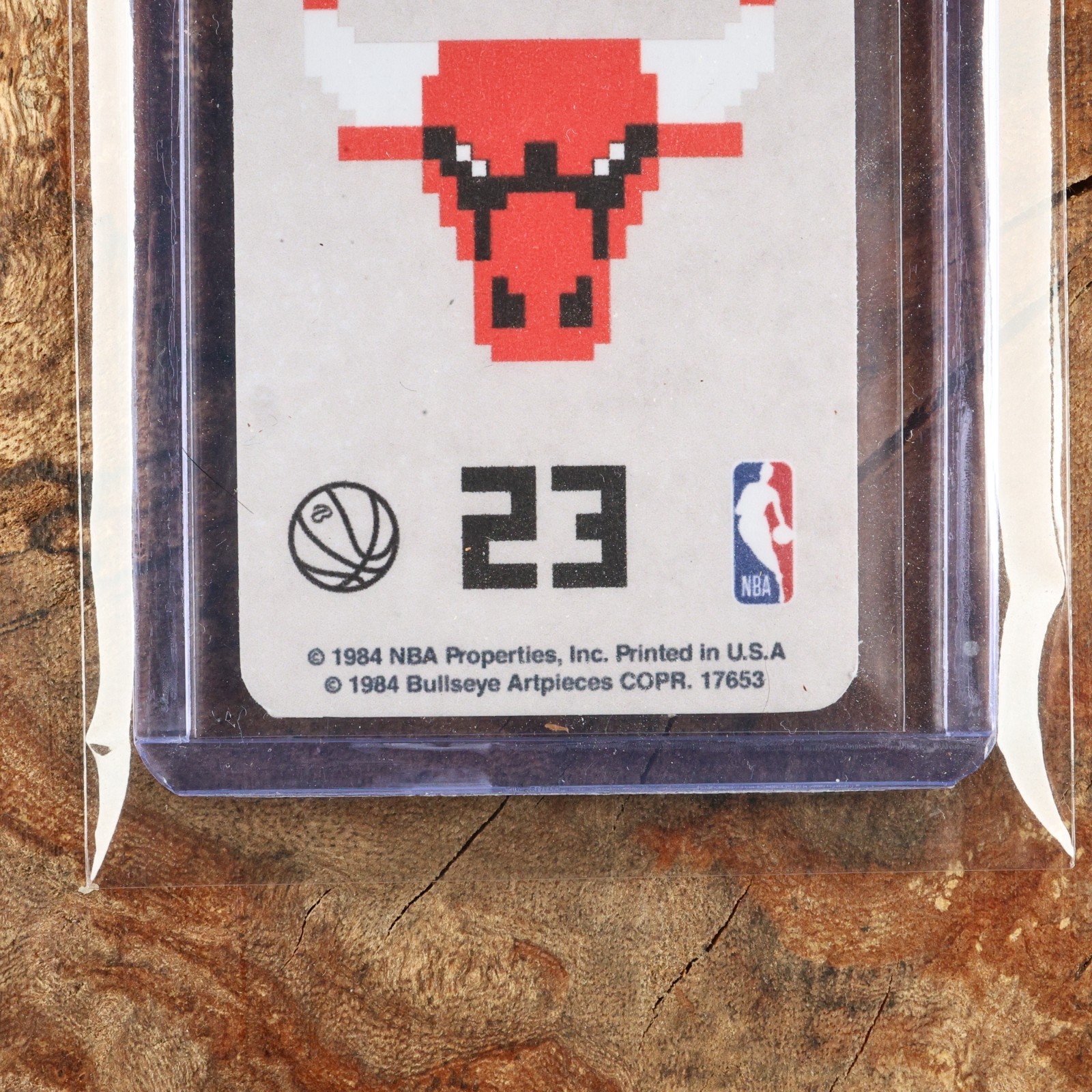 1984 Michael Jordan Rookie RC Chicago Bulls 8-Bit NO 1986 Fleer view 4