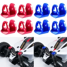 RCBATER 4Pcs Alum 7075 Shock Cap Protector for RC Arrma 1/18 Granite GROM Typhon