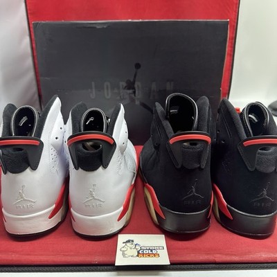 Air Jordan 6 Infrared Pack 398850 901 White Infrared Black