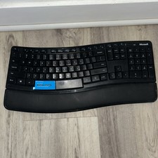 Microsoft Sculpt Comfort Ergonomic Wireless Keyboard KGR1173 Without Receiver