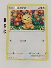 Teddiursa 126/203 Regular Evolving Skies Pokemon TCG
