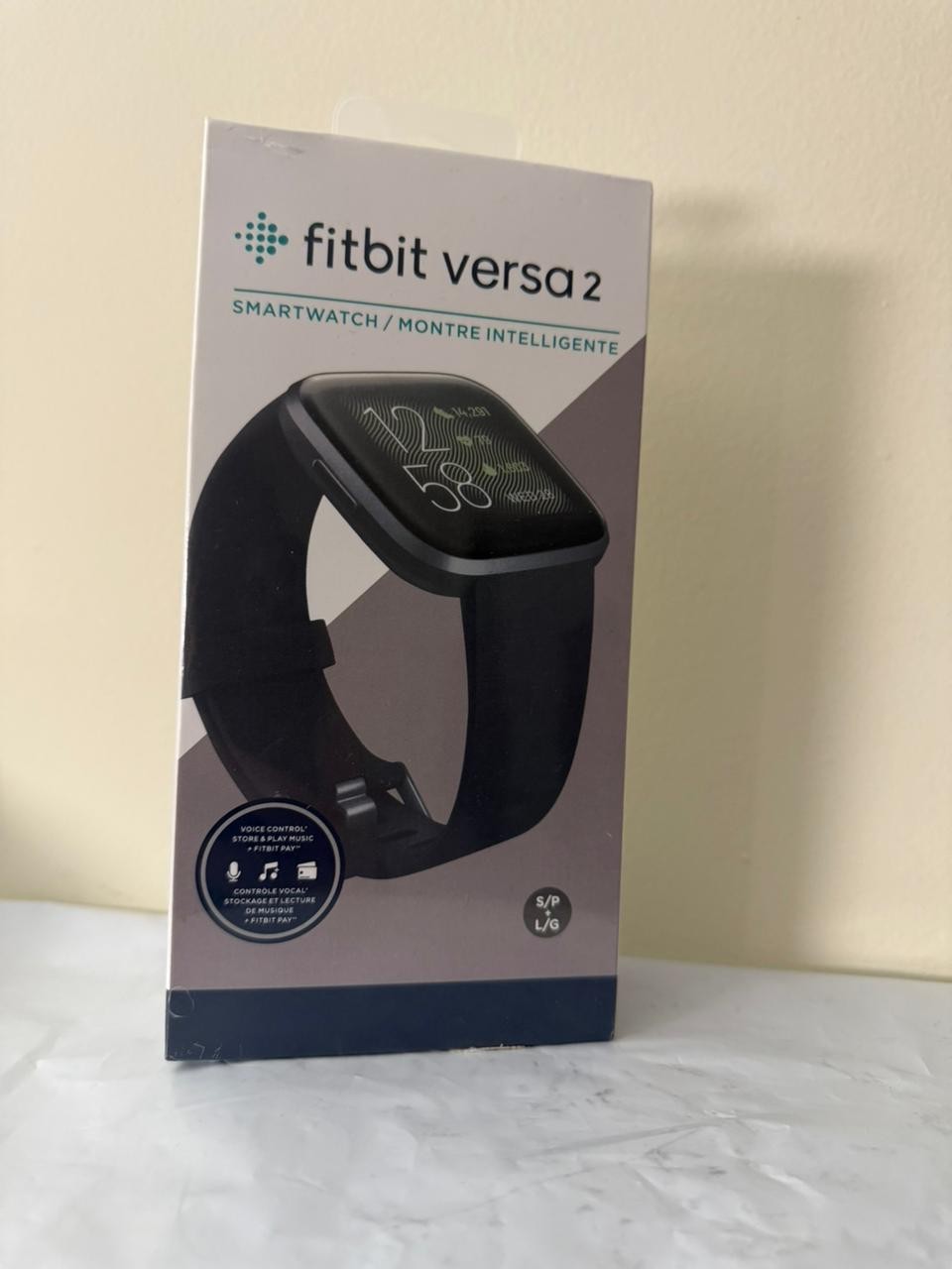 Fitbit Versa 2 Black Smartwatch FB507BKBK Activity Tracker Wristband