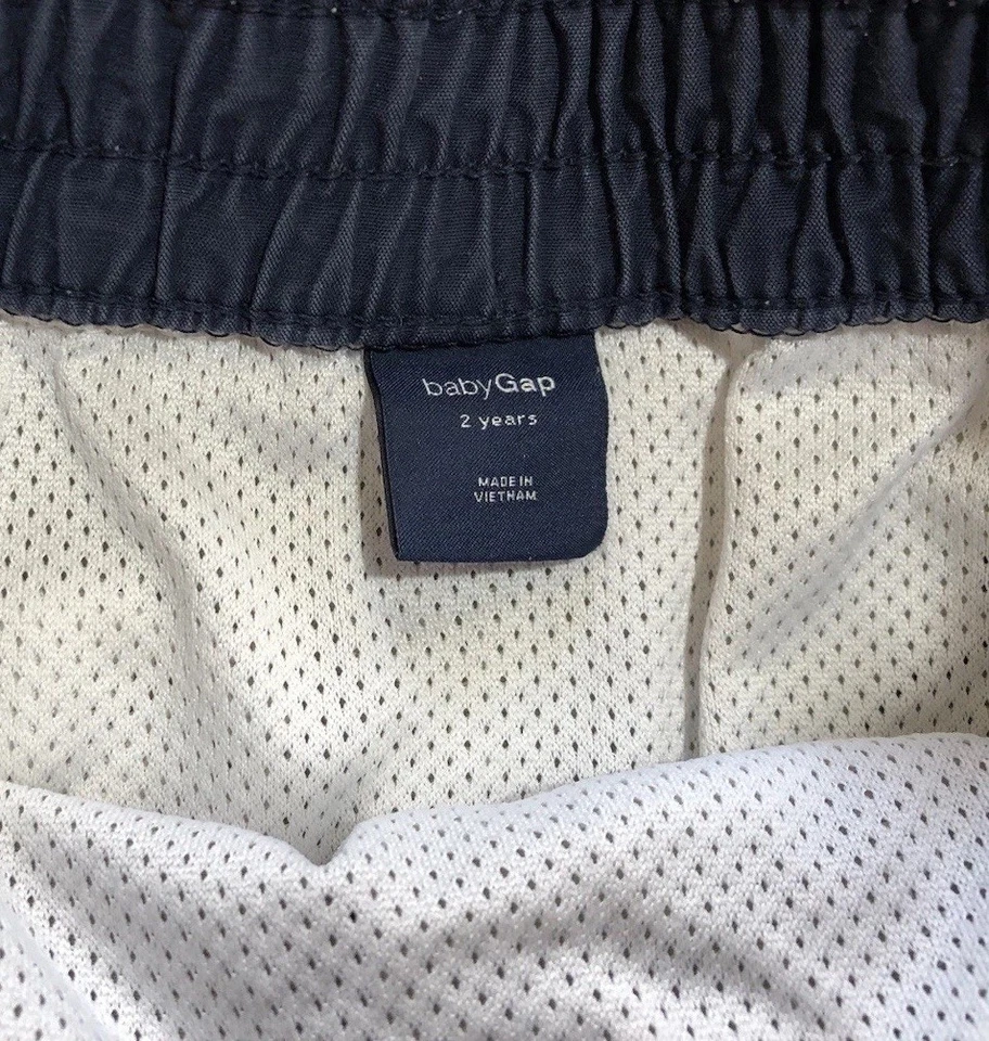 Baby Gap Pirate Treasure Swim Trunks Shorts Midland Grey Toddler Boys Sz 2 Years - Image 3 of 4