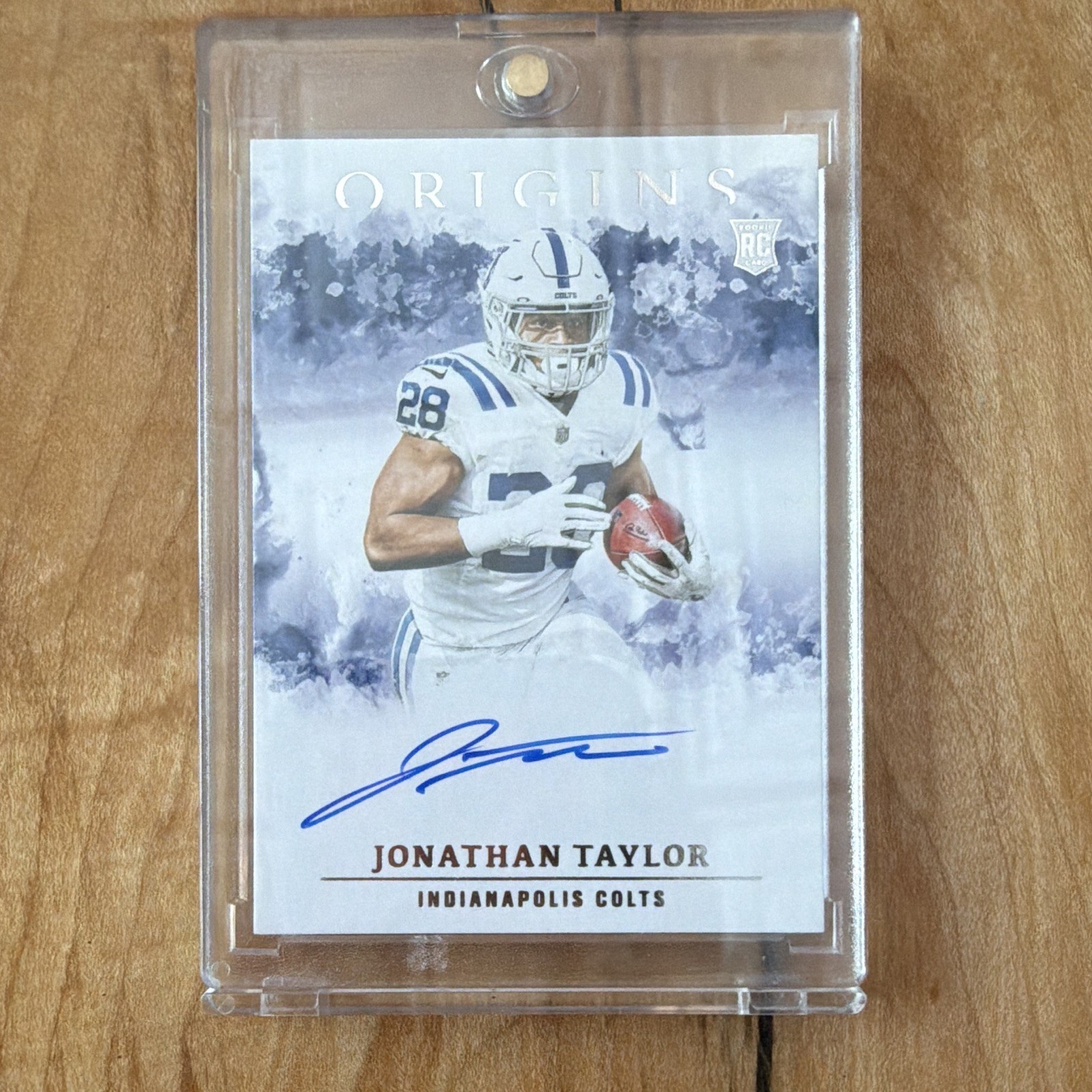 Jonathan Taylor Panini Origins Rookie Autographs #RAJT Base