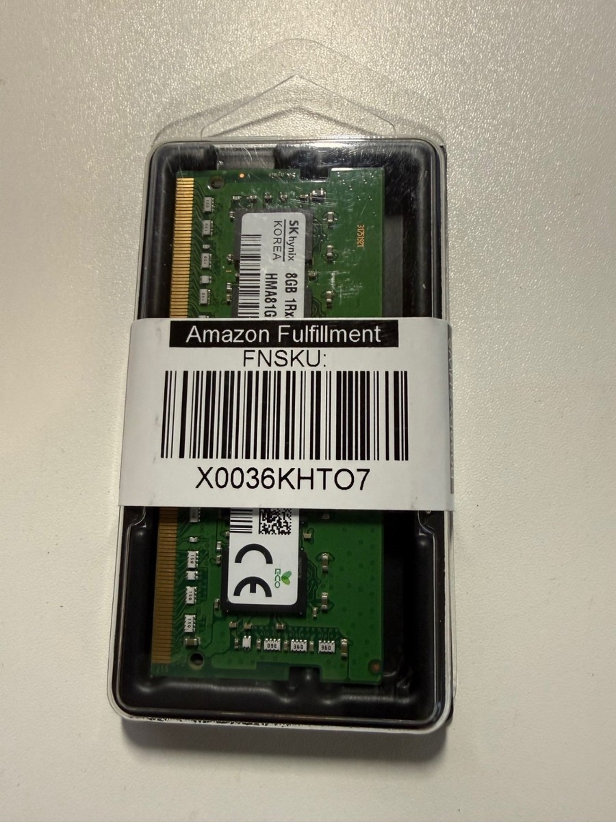 SK Hynix 8GB DDR4 2666 MHz PC4-21300 SO-DIMM 1Rx8 - Memoria RAM Per Laptop (Usata, Ottime Condizioni)