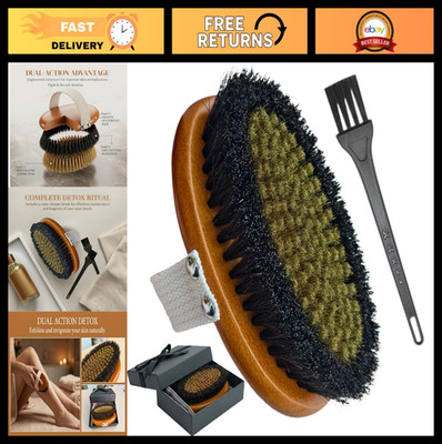 Ionic Copper Dry Brush for Lymphatic Drainage & Exfoliation - Radiant Skin, Cell
