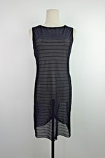 VERSACE JEANS COUTURE ABITO VESTITO DONNA TG 44 DRESS WOMAN ITALY TRASPARENTE