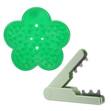 2pcs Rose Stem Leaf Thorn Stripper Remover Tool Stripping Kit Green